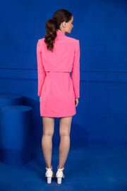Hot Pink Short Blazer & Dress