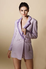 Lilac Blazer Dress